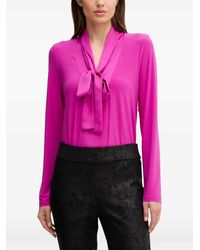 Joseph Ribkoff - Bow Blouse - Lyst