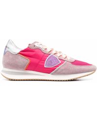 Philippe Model - Tropez Low-Top Leather Sneakers - Lyst