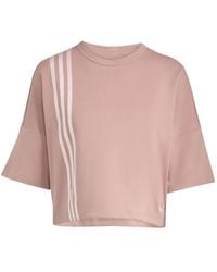 adidas - Stripe-Detail T-Shirt - Lyst