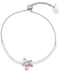 Swarovski - X Ariana Grande Motif Rhodium Bracelet - Lyst
