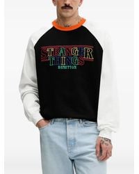 Benetton - Stranger Things Raglan-Sleeve Sweatshirt - Lyst