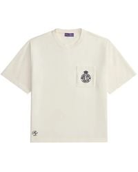 Ralph Lauren - Camiseta Con Detalle Del Logo - Lyst