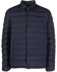 Herno - Camicia Button-up Padded Jacket - Lyst