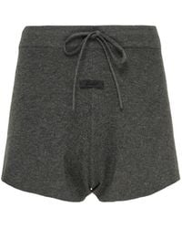 Fear Of God - Essentials Logo-Patch Shorts - Lyst