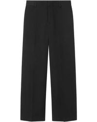 Versace - Wide-Leg Virgin-Wool Trousers - Lyst