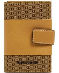 Piquadro - Logo-Plaque Card Holder - Lyst
