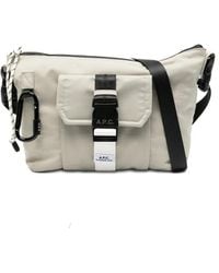 A.P.C. - Trek Buckle-Strap Cross Body Bag - Lyst