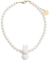 Andres Gallardo - X Miffy Faux-Pearl Necklace - Lyst