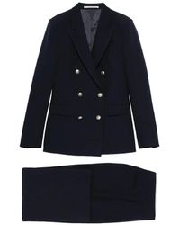Tagliatore - Button Double-Breasted Dress - Lyst