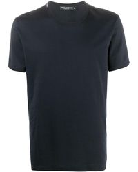 Dolce & Gabbana - Logo Label V-neck T-shirt - Lyst
