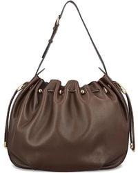 Zimmermann - Halcyon Drawstring Leather Bucket Bag - Lyst