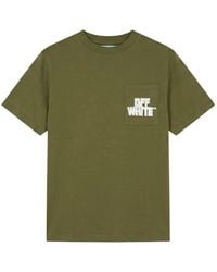 Off-White c/o Virgil Abloh - T-Shirt À Logo Imprimé - Lyst