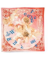 Vivienne Westwood - Cherubs-Print Scarf - Lyst