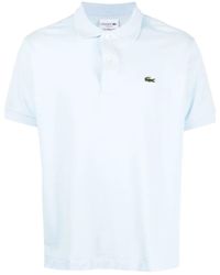 Lacoste - Logo-Patch Polo Shirt - Lyst