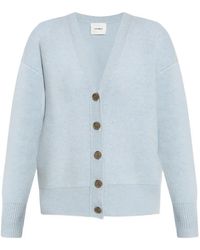 Lisa Yang - Ribbed Button Cardigan - Lyst