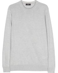 Peserico - Pull Chiné À Design Nervuré - Lyst