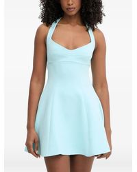 Bardot - Deserae Halterneck Flared Mini Dress - Lyst