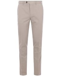 Brunello Cucinelli - Pantalon Évasé À Boutonnière - Lyst