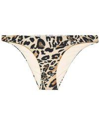 Nanushka - Slip Bikini Leopardati - Lyst