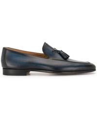 Magnanni - Tasselled Leather Loafers - Lyst