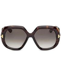 Tom Ford - Lunettes De Soleil Icon Mask - Lyst