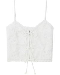 Sea - Lovina Broderie-anglaise Top - Lyst