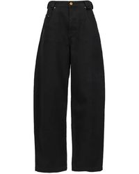 Willy Chavarria - Bad Girl Barrel-Leg Jeans - Lyst