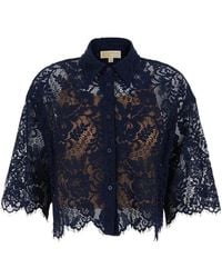 MICHAEL Michael Kors - Lace Shirt - Lyst