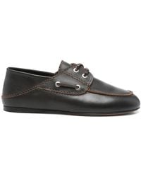 Sandro - Leather Derby Shoes - Lyst
