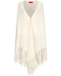 Wild Cashmere - Knotted Fringe Shawl - Lyst