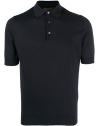Dell'Oglio - Cotton Short-sleeve Polo Shirt - Lyst