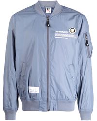 Aape By A Bathing Ape - ジップアップ ボンバージャケット - Lyst