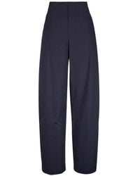 Vince - High-Waisted Wide-Leg Trousers - Lyst