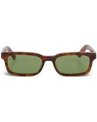 Retrosuperfuture - Gesto Havana Diversa Rectangle-Frame Sunglasses - Lyst
