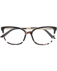 Prada - Cat-Eye-Brille in Schildpattoptik - Lyst