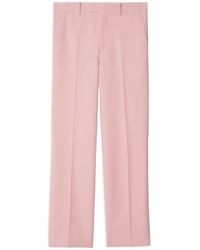Burberry - Klassische Hose Mit Bügelfalten - Lyst