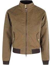 Barbour - Steve Mcqueen Merchant Wax Bomberjack - Lyst