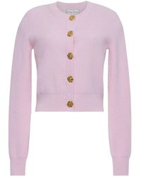 Cara Cara - Ellery Floral-Button Cardigan - Lyst