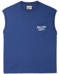 GALLERY DEPT. - Logo-Print Sleeveless T-Shirt - Lyst