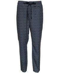 Weekend by Maxmara - Polka-Dot Tie-Waist Trousers - Lyst