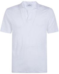 Gran Sasso - V-Neck Polo Shirt - Lyst