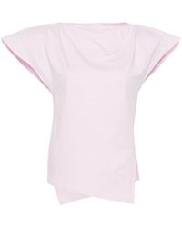 Isabel Marant - T-shirt Sebani en coton biologique - Lyst
