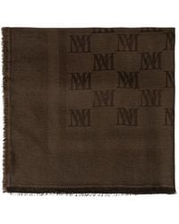 Max Mara - Gelato Monogram-Pattern Scarf - Lyst