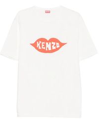 KENZO - Logo-Print T-Shirt - Lyst