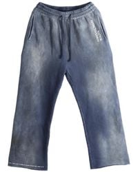 SAITOS - Nirva Washed-Effect Track Pants - Lyst