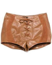 retroféte - レザーショートパンツ - Lyst