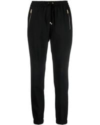 Lorena Antoniazzi - Virgin Wool-Blend Track Pants - Lyst