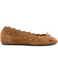 Isabel Marant - Balfy Suede Ballet Flats - Lyst