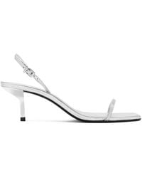 SCHUTZ SHOES - Judith Square-Toe Heeled Sandals - Lyst
