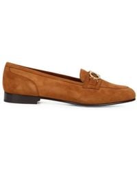 Ferragamo - Gancini Ornament Moccasins - Lyst